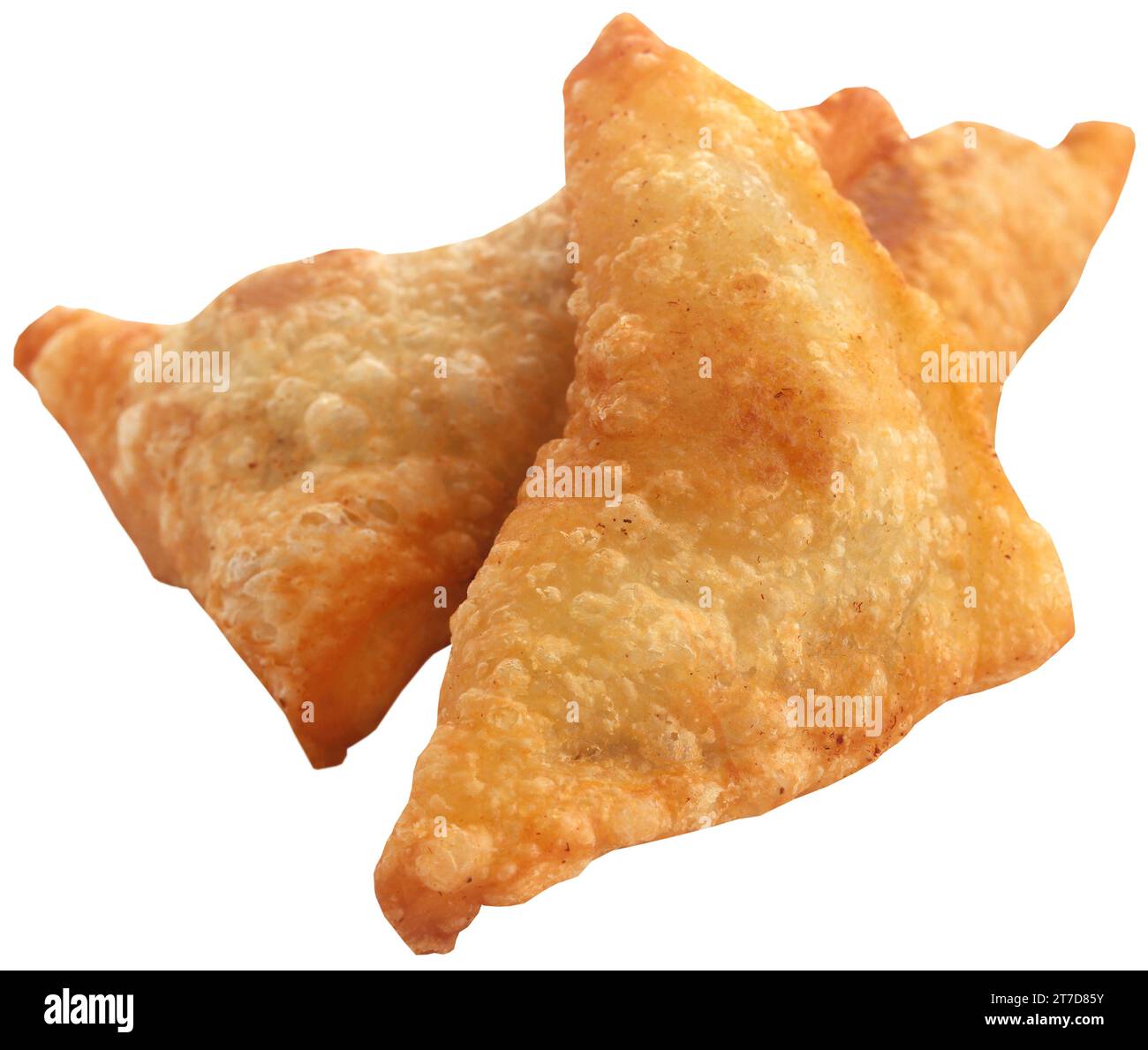 Traditional Indian Deep Fried Breakfast Samosa, very delicious Stock