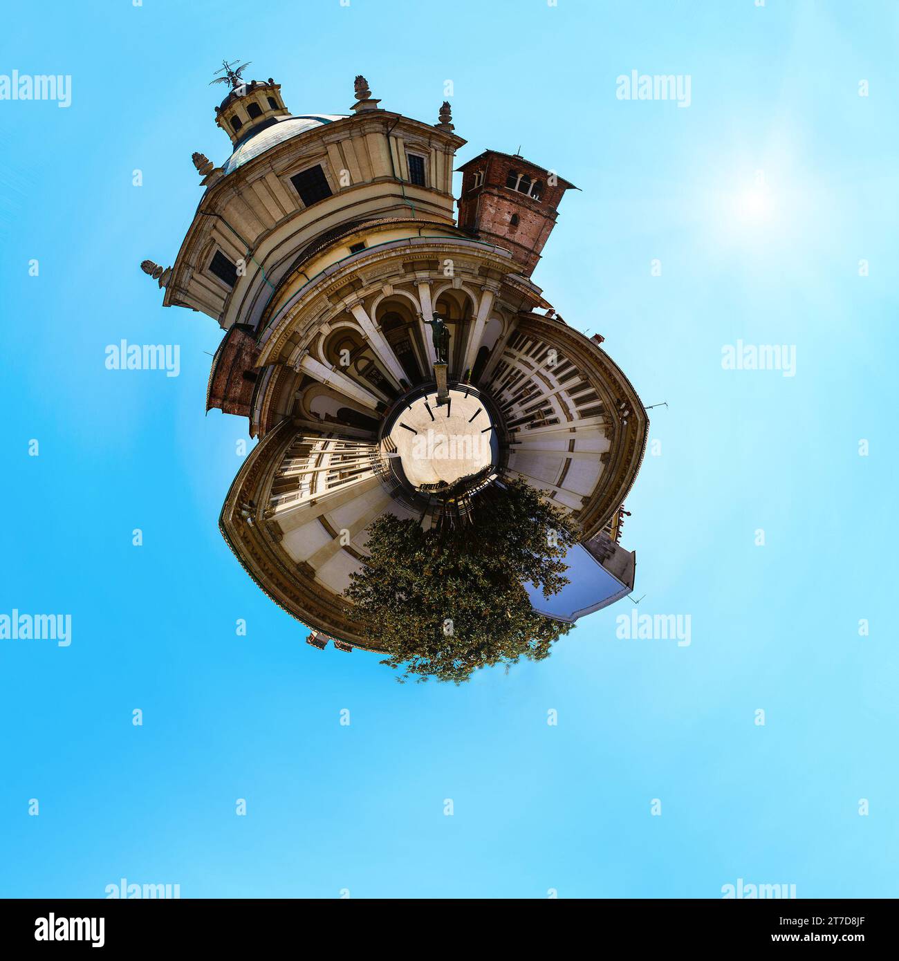 Basilica san lorenzo columns milan hires stock photography and images