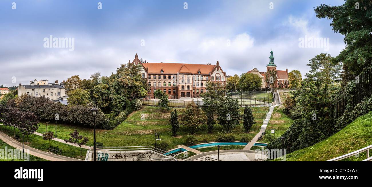 Middle School No. 1, St. John 2A, Gniezno, Poland Stock Photo