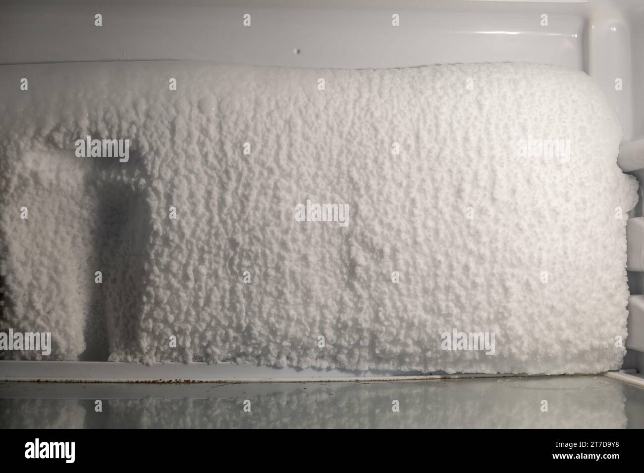 Frozen refrigerator that needs to be defrosted Stock Photo Alamy