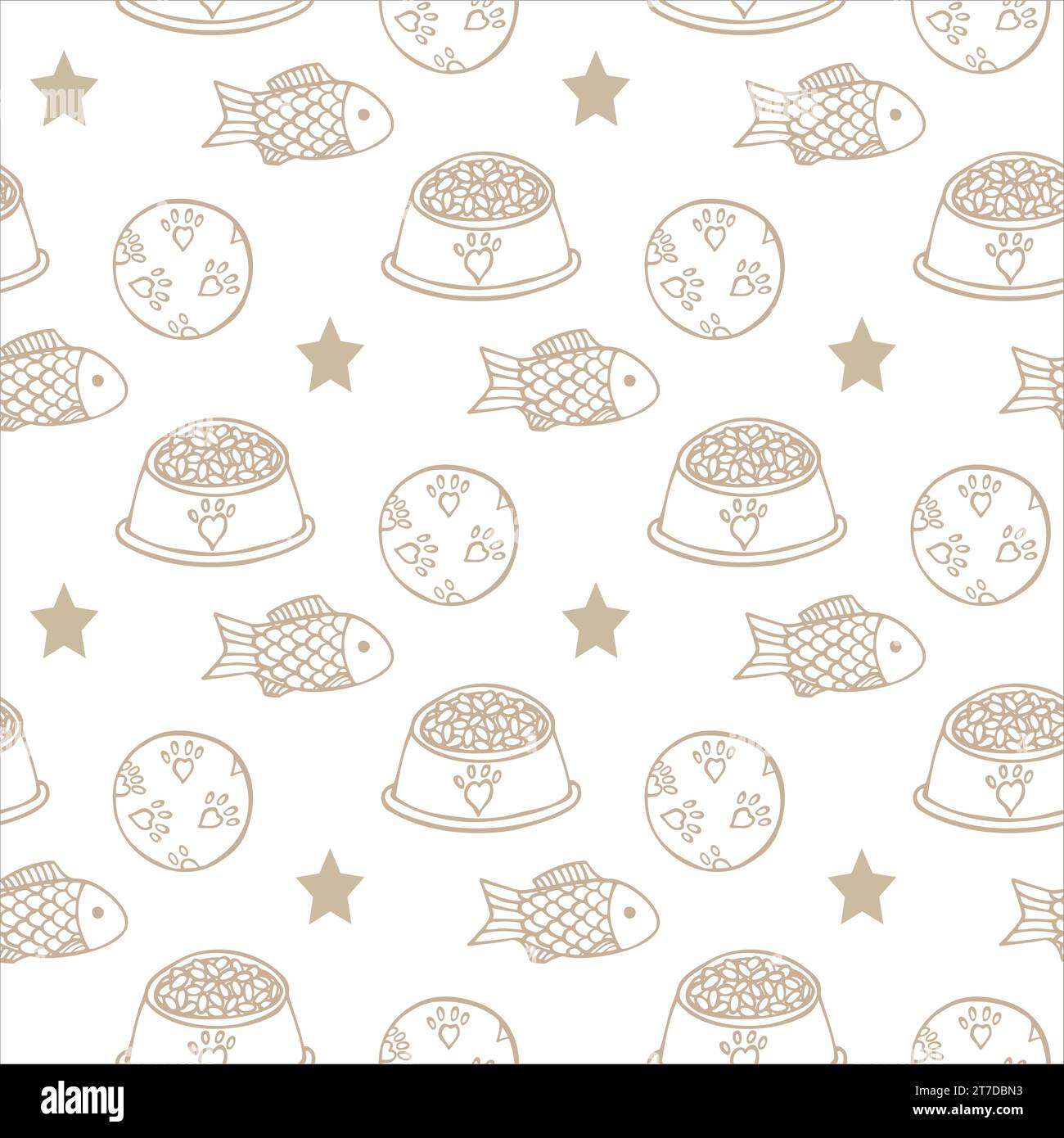 Fish bone in bowl Stock Vector Images - Alamy