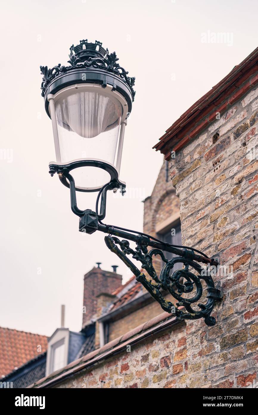Wrought iron street light hi-res stock photography and images - Alamy