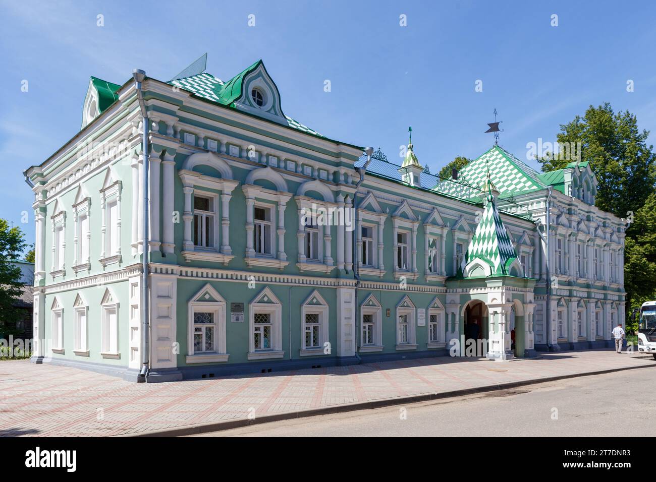 Shuya, Russia - may 24, 2019- Literary and Local History Museum of the poet Konstantin Balmont Stock Photo