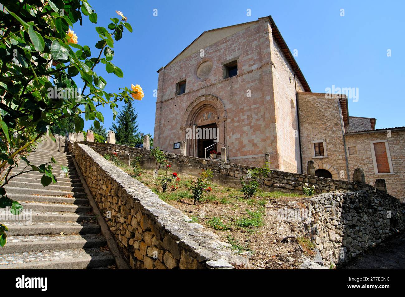 chiesa di san francesco, cascia, umbria, italia Stock Photo Alamy