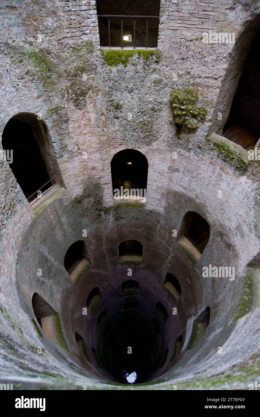 Orvieto, San patrizio well, Pozzo di San Patrizio, Saint Patrick well,  Terni Province, Umbria, Italy, Europe Stock Photo - Alamy