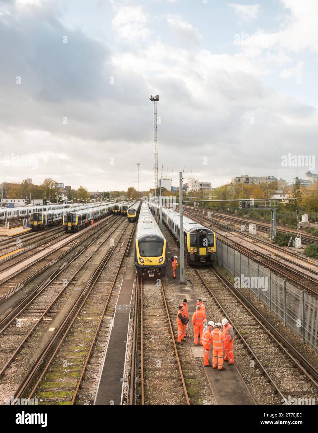 Clapham Junction station, Clapham Junction, St John's Hill, Clapham, London, England, U.K Stock