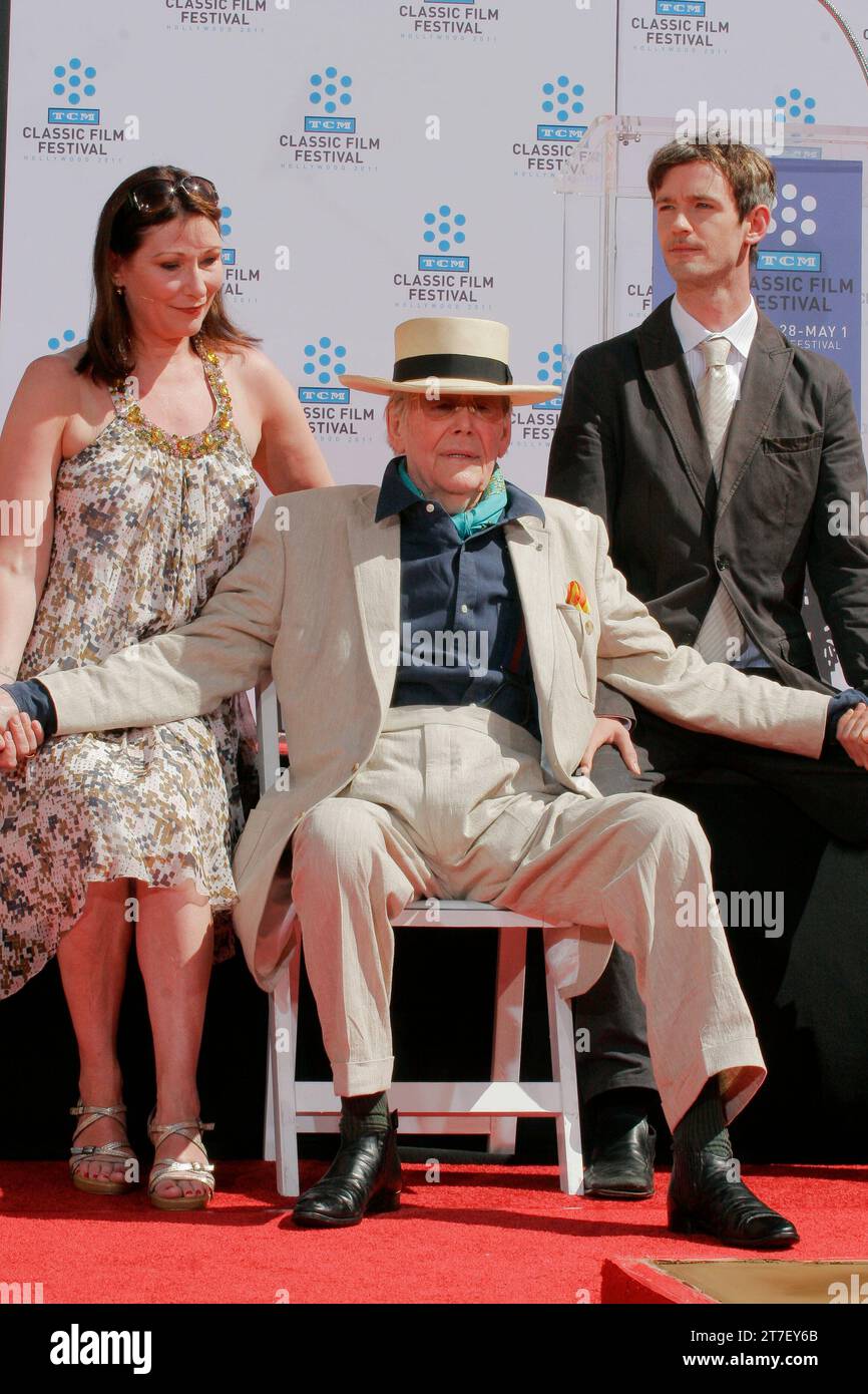 Peter O'Toole with Son Lorcan O'Toole and Daughter Kate O'Toole at the ...