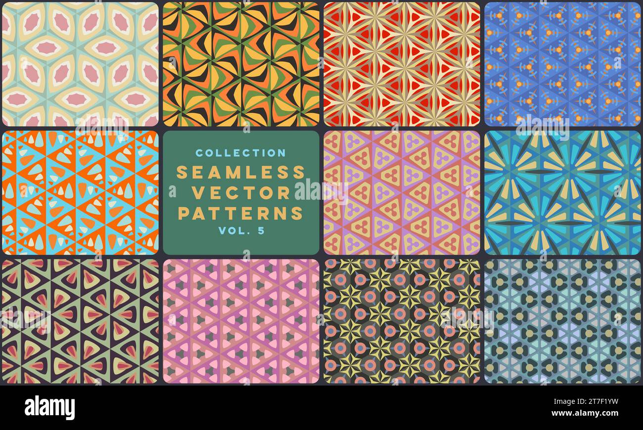 Vintage meets modern design in these geometric motifs inspired by