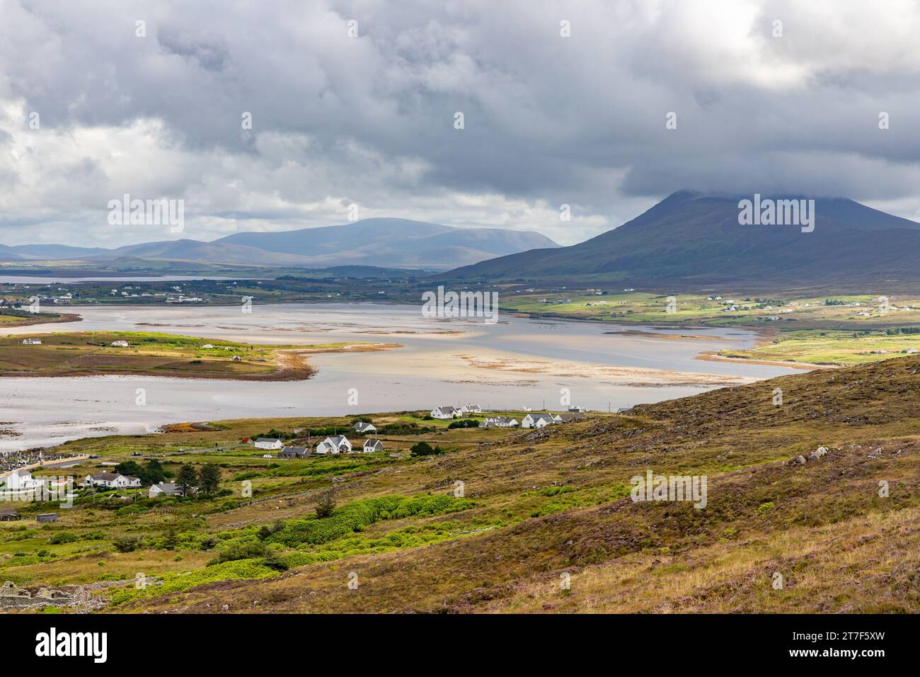 Granuaile Loop Walk Trail, Achill island, Mayo, Ireland Stock Photo Alamy