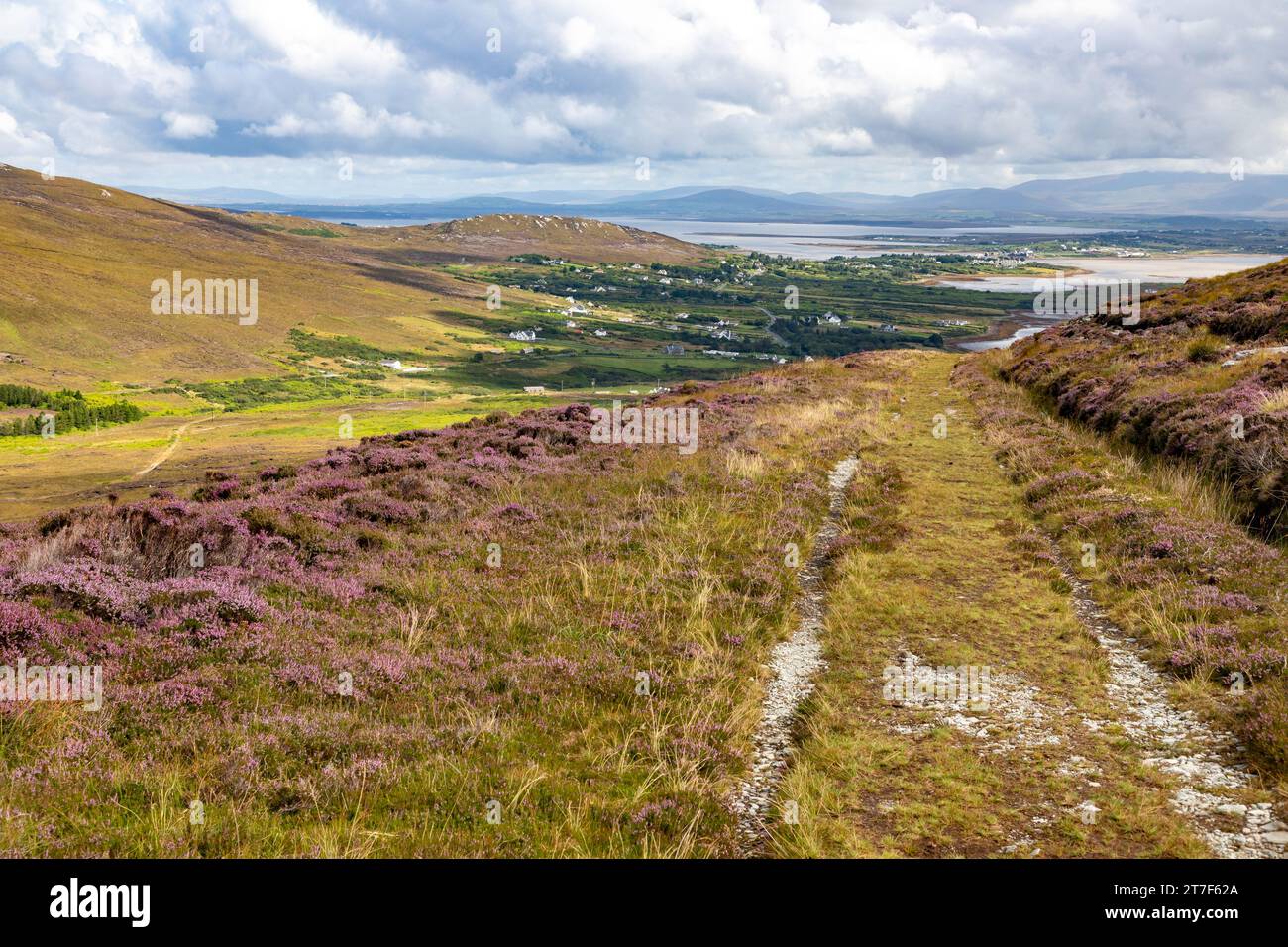 Granuaile Loop Walk Trail, Achill island, Mayo, Ireland Stock Photo Alamy
