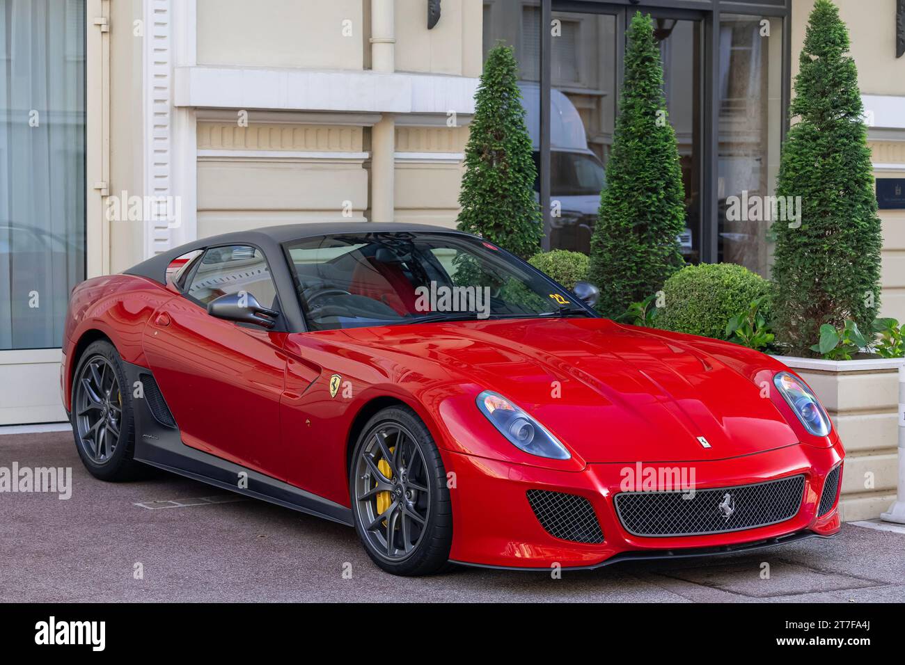 Red ferrari 599 hi-res stock photography and images - Alamy