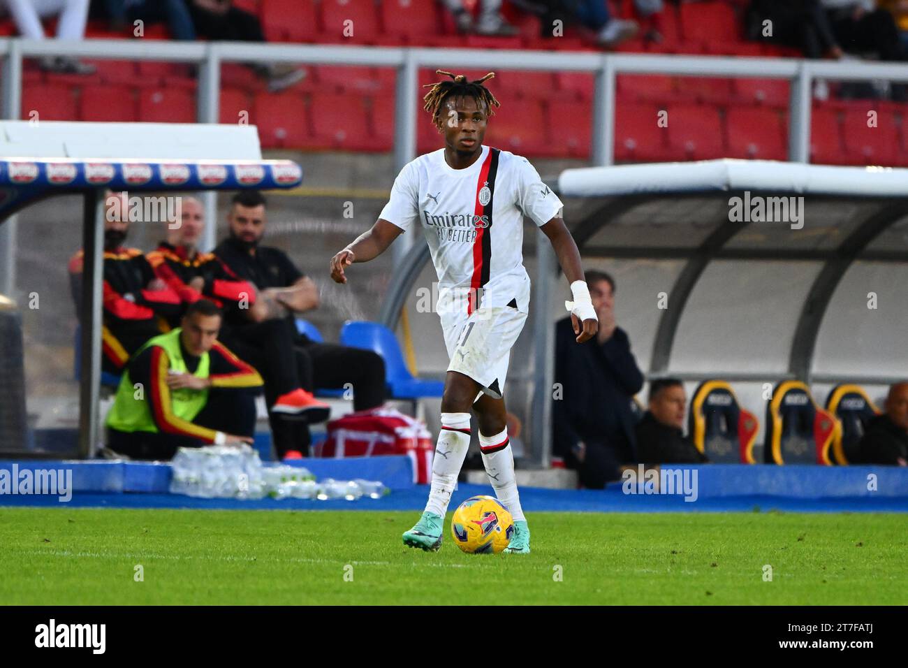 Samuel Chukwueze Of AC Milan In Action During The Serie A TIM Match ...