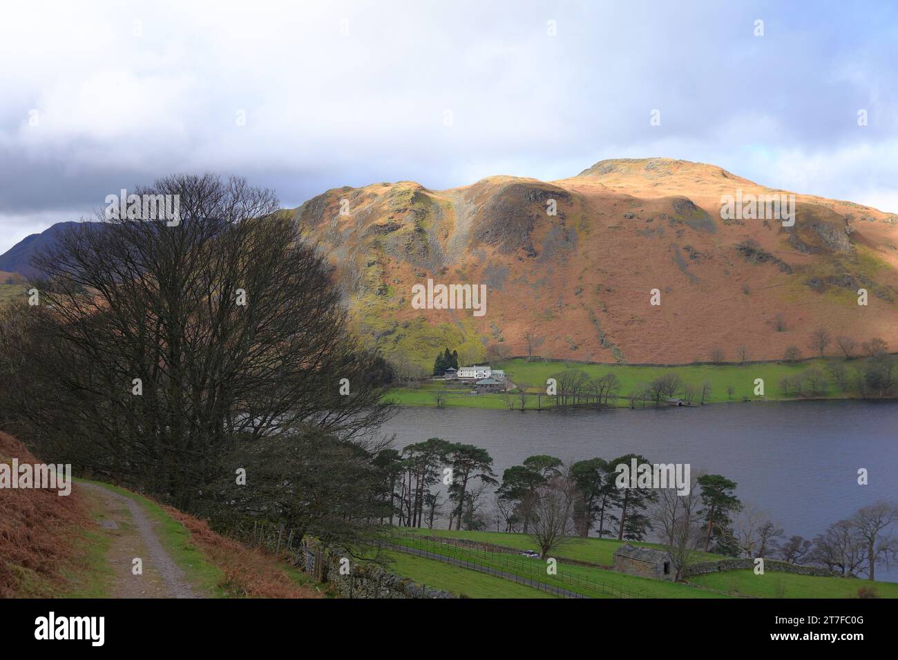 Landscape images at Ullswater in the Lake District Stock Photo