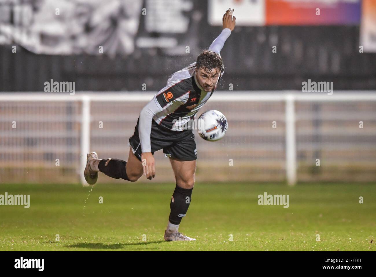 during the Vanarama National League North match between Spennymoor Town and South Shields at the Brewery Field, Spennymoor on Tuesday 14th November 2023. (Photo: Scott Llewellyn | MI News) Credit: MI News & Sport /Alamy Live News Stock Photo