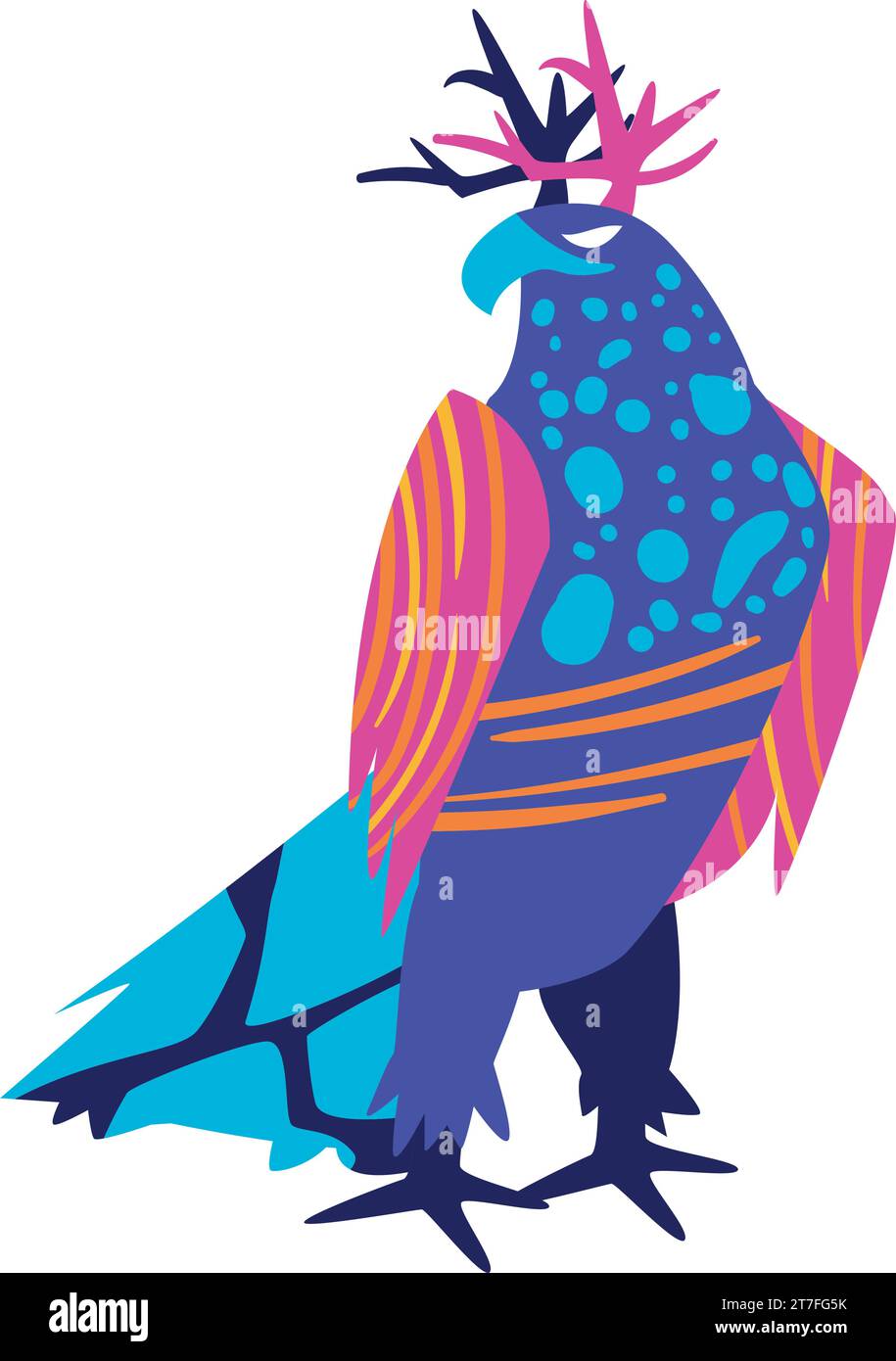 alebrije eagle bird Stock Vector Image & Art - Alamy