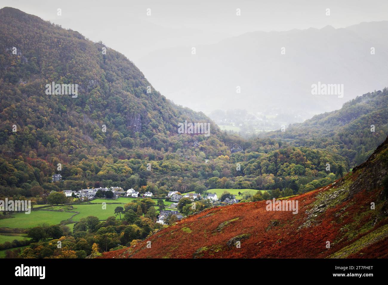 Landscape images in the Lake District Stock Photo
