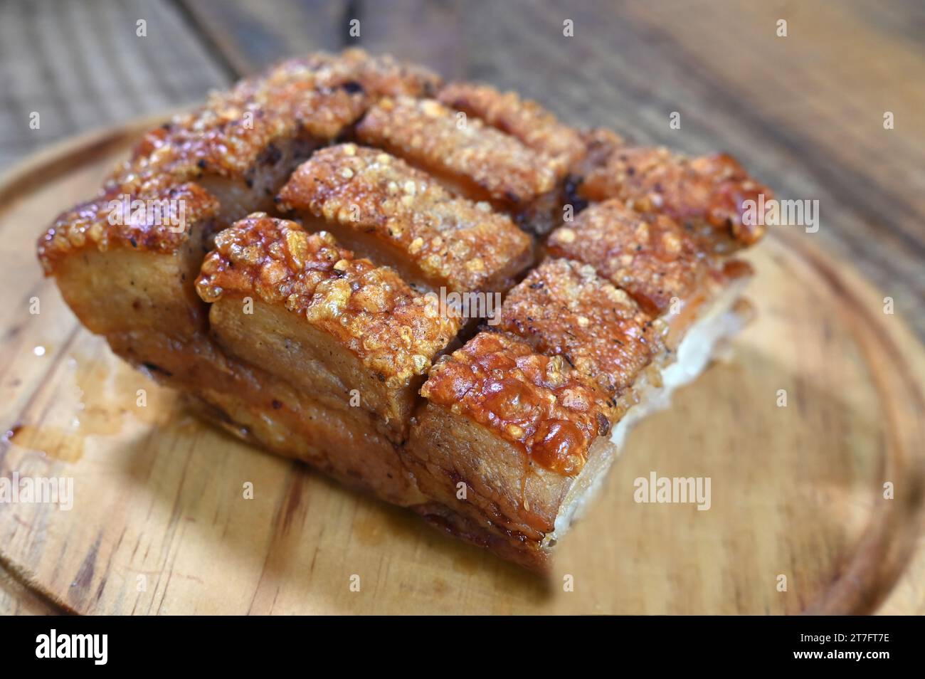 crackling, fried pork skin pururuca, pork pancetta brazilian food