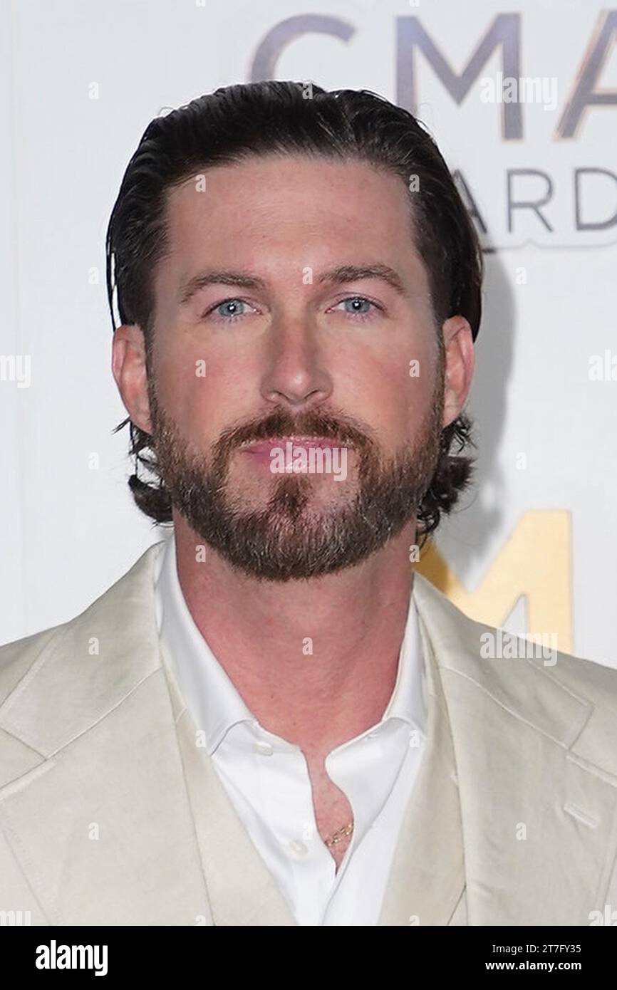08 November 2023 - Nashville, Tennessee - Riley Green. 57th Annual CMA