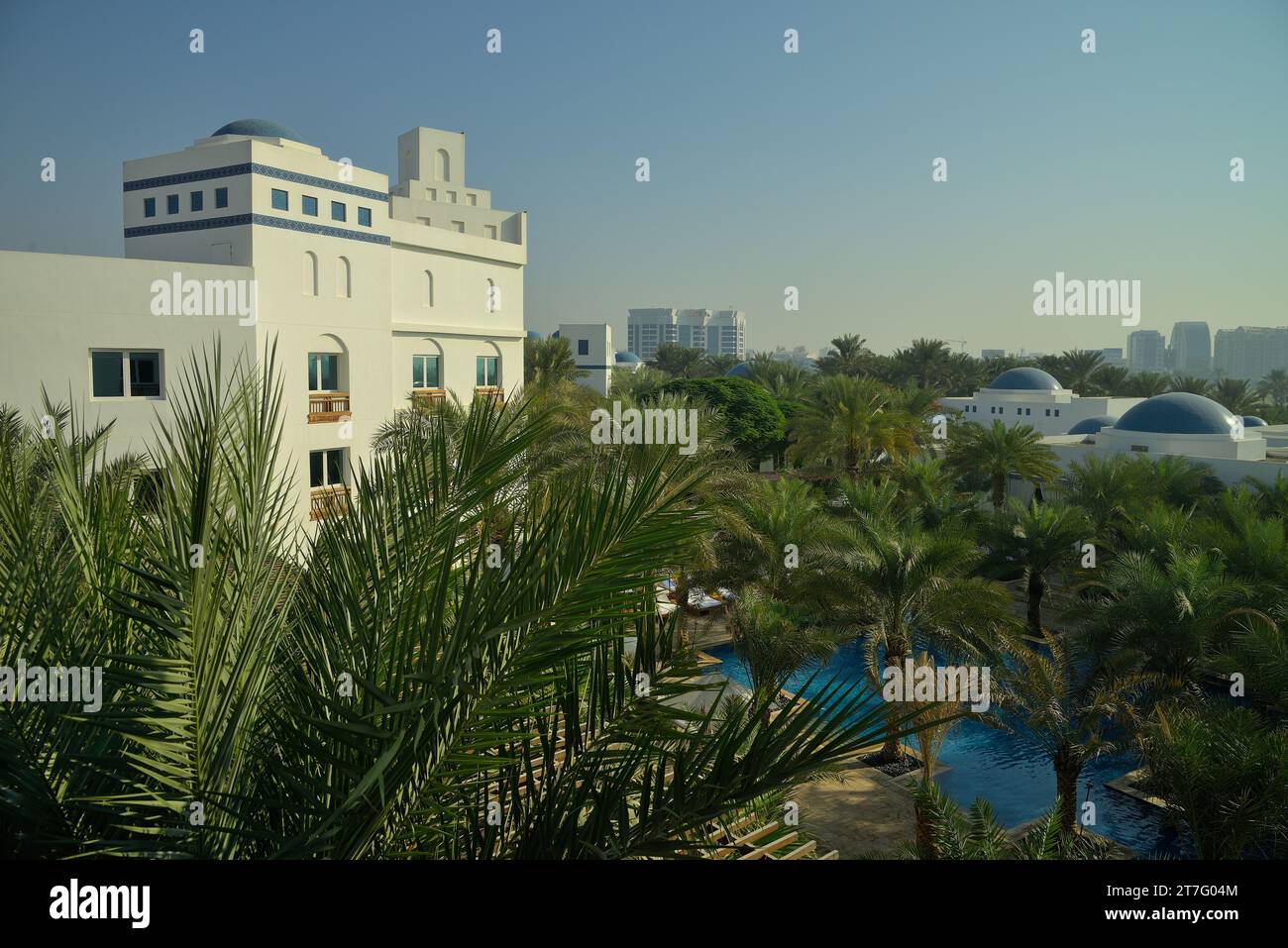 The luxury Park Hyatt at the Dubai Creek, UAE Stock Photo