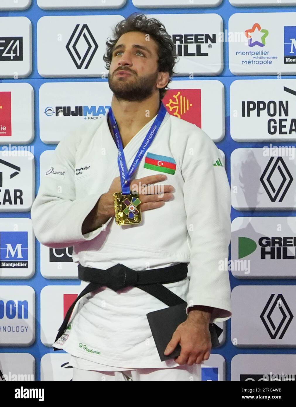 Olympic Champion Hidayet Heydarov Reaches European Judo Championships Final in Tbilisi