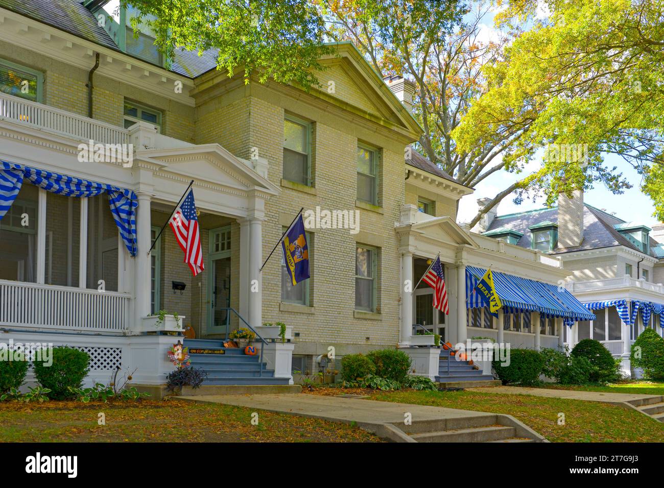 Student housing on campus at the united states naval academy at