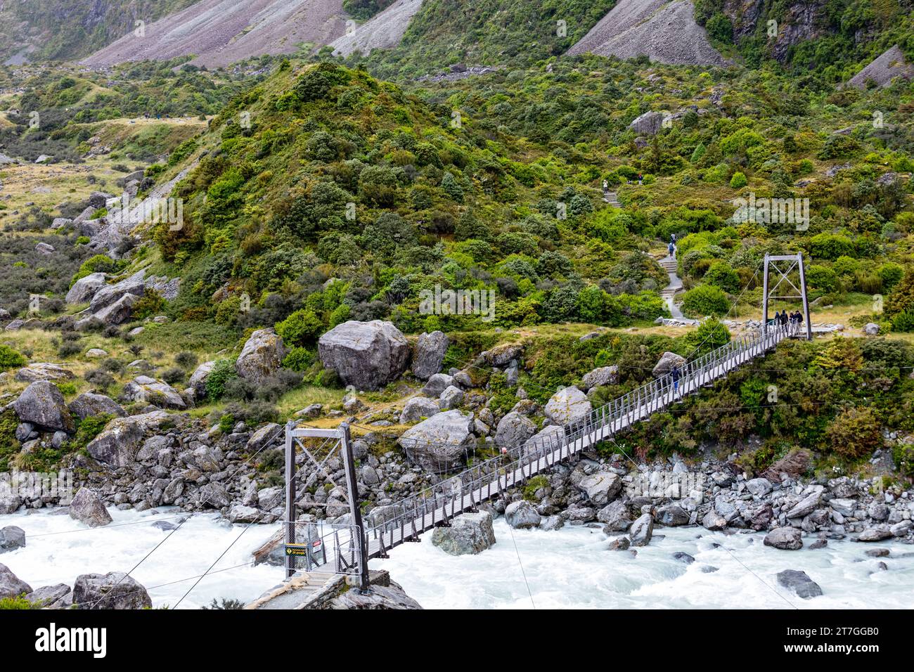Mount cook bridge new zealand hires stock photography and images Alamy
