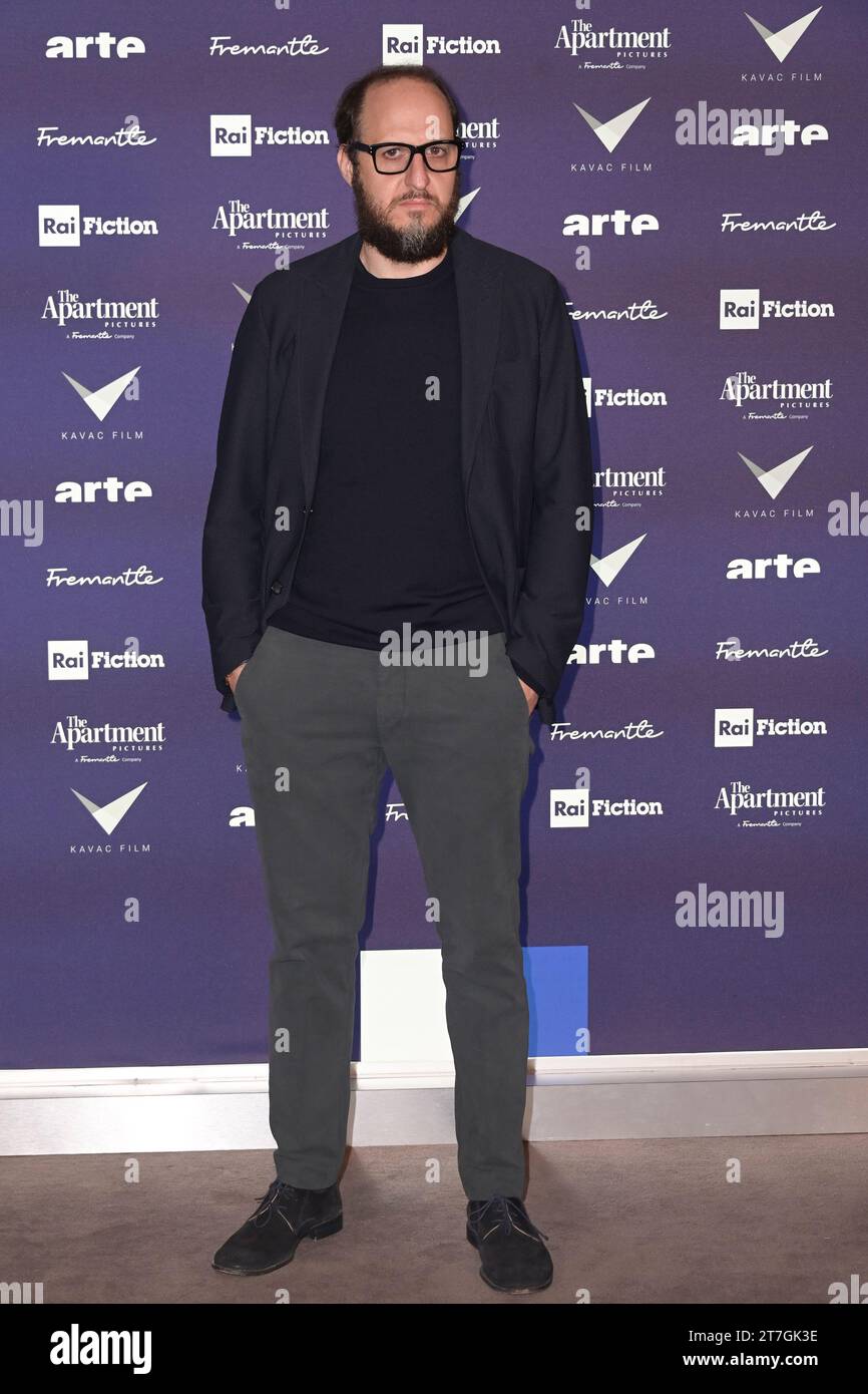 Rome, Italy. 03rd Nov, 2022. Fausto Russo Alesi attends the photocall of the Rai series 'Effetto notte' at Rai center Viale Mazzini. Credit: SOPA Images Limited/Alamy Live News Stock Photo