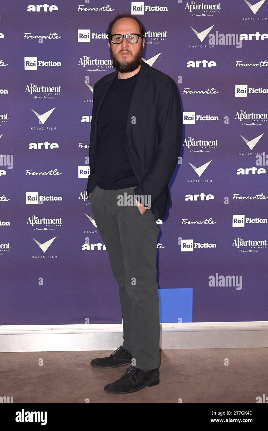 Rome, Italy. 03rd Nov, 2022. Fausto Russo Alesi attends the photocall of the Rai series 'Effetto notte' at Rai center Viale Mazzini. Credit: SOPA Images Limited/Alamy Live News Stock Photo