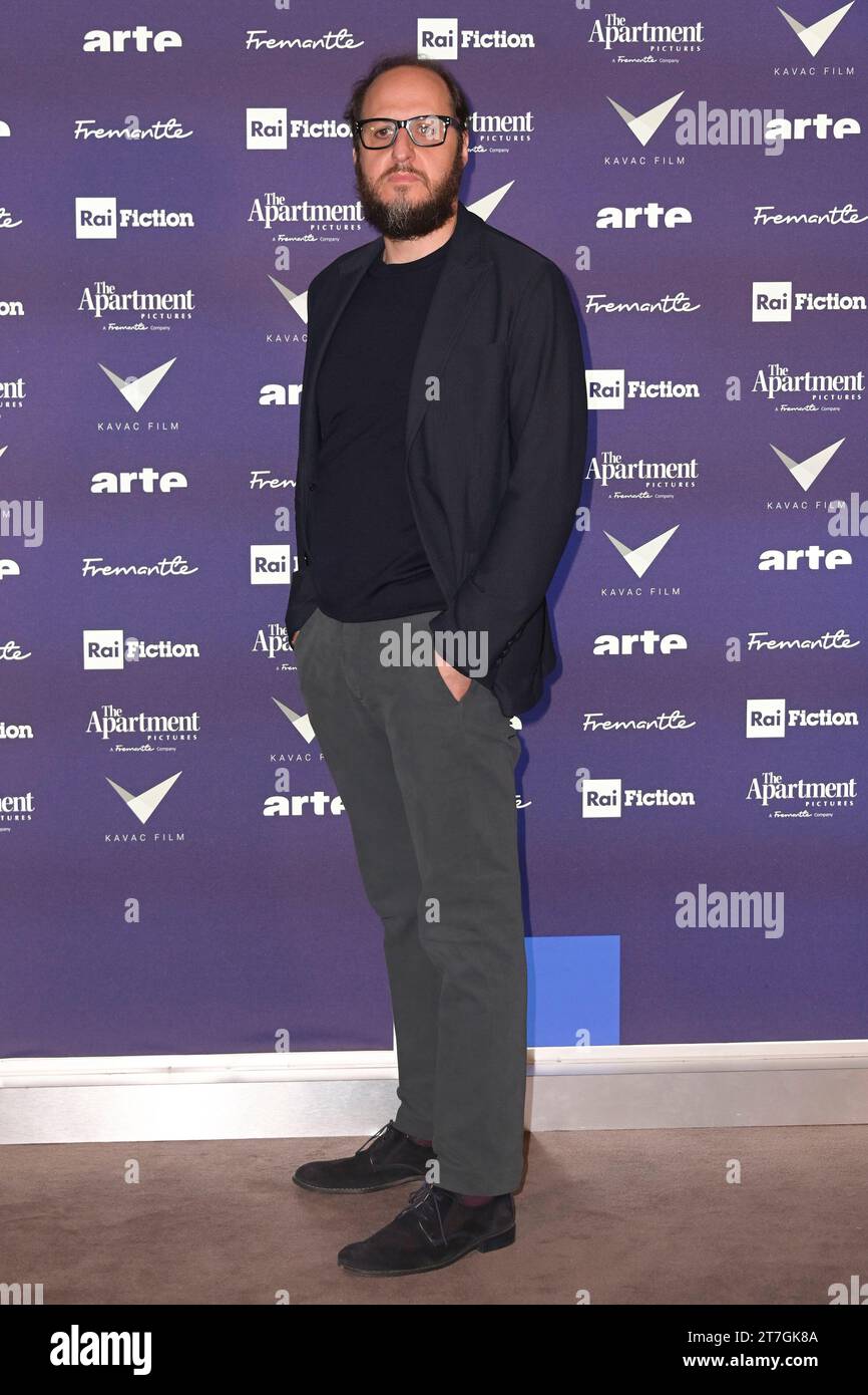 Rome, Italy. 03rd Nov, 2022. Fausto Russo Alesi attends the photocall of the Rai series 'Effetto notte' at Rai center Viale Mazzini. (Photo by Mario Cartelli/SOPA Images/Sipa USA) Credit: Sipa USA/Alamy Live News Stock Photo