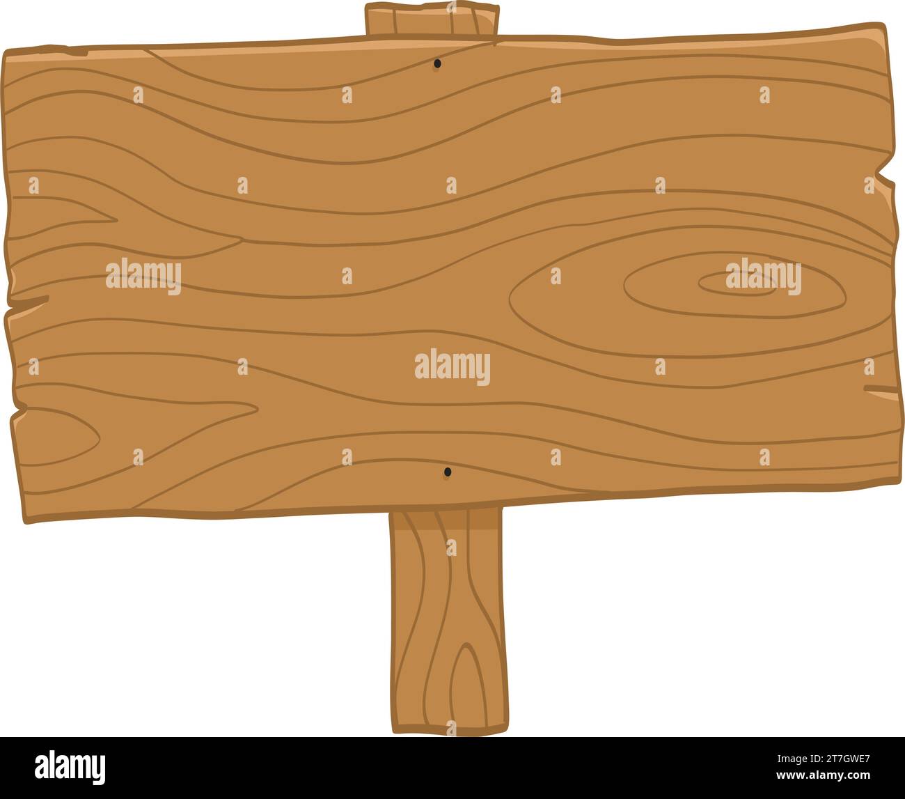 Wood Plank Sign Board Signage Stand Illustration Vector Stock Vector Image & Art Alamy
