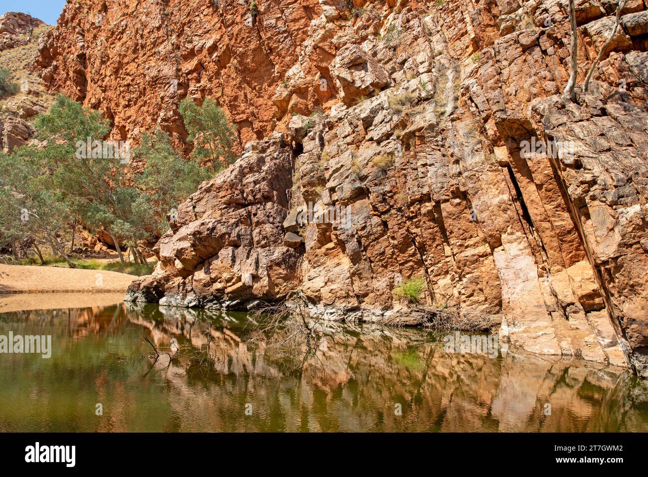Emily Gap, East MacDonnell Ranges Stock Photo
