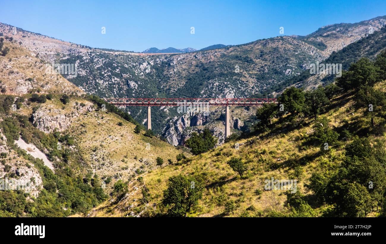 Mala Rijeka Viaduct, Europe's highest railway bridge, ride on Tito's