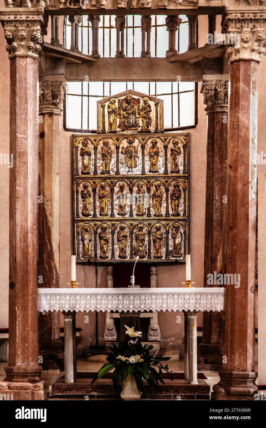 Silver Altar with the Ciborium, St Tryphon's Cathedral, Romanesque work
