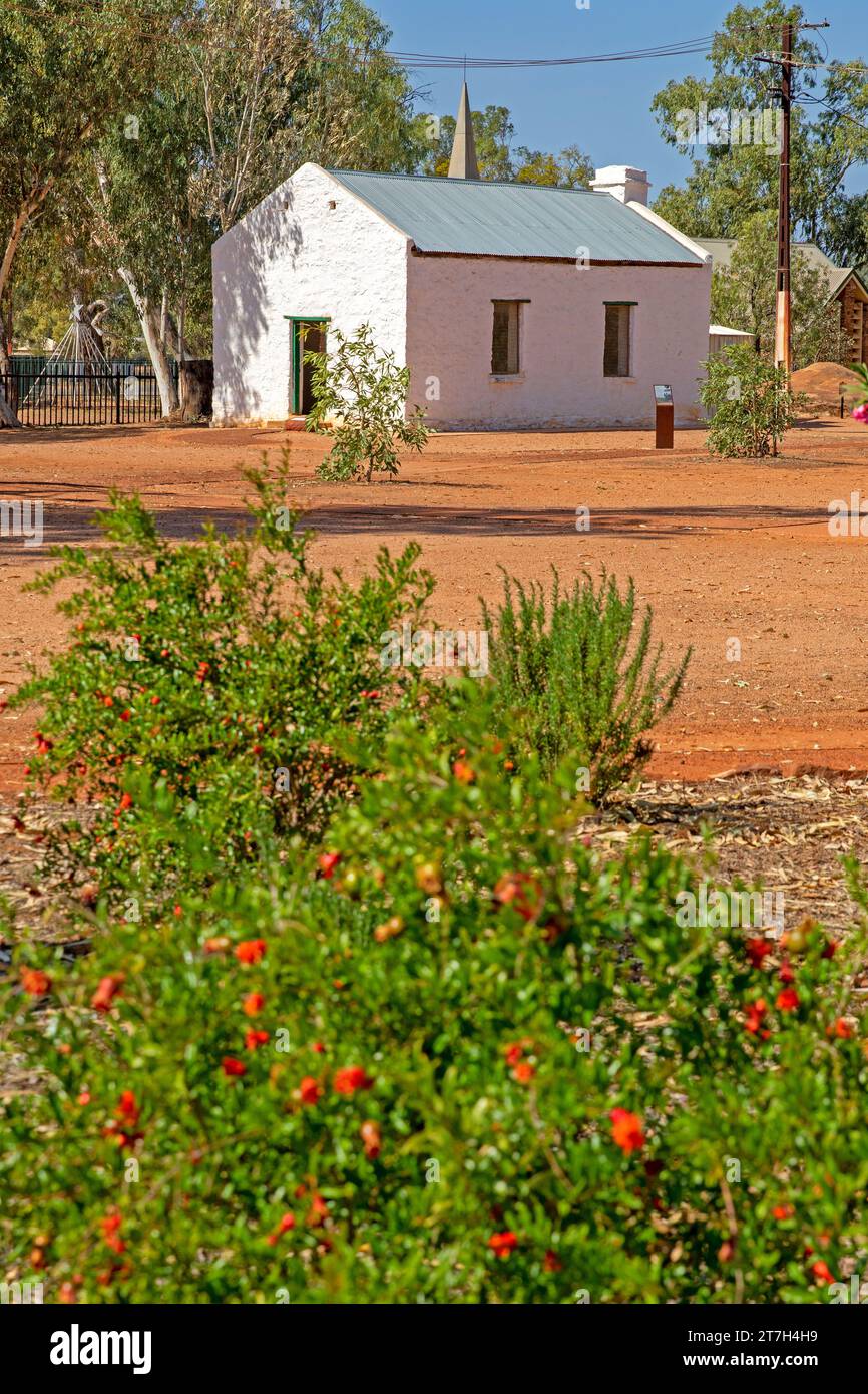 The mission church at Hermannsburg Historic Precinct Stock Photo Alamy