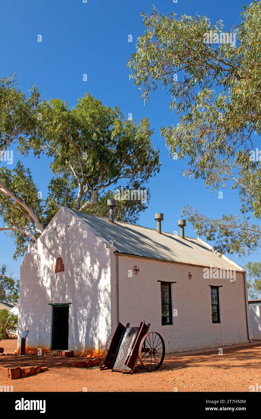 The mission church at Hermannsburg Historic Precinct Stock Photo - Alamy