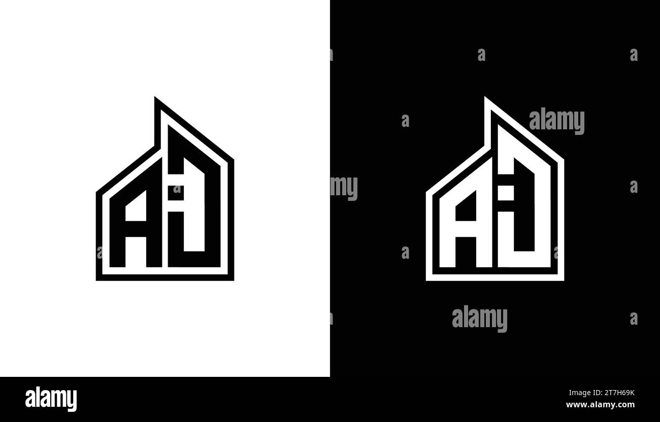 Letter AI building vector Logo Design Template. Letter AI real estate ...