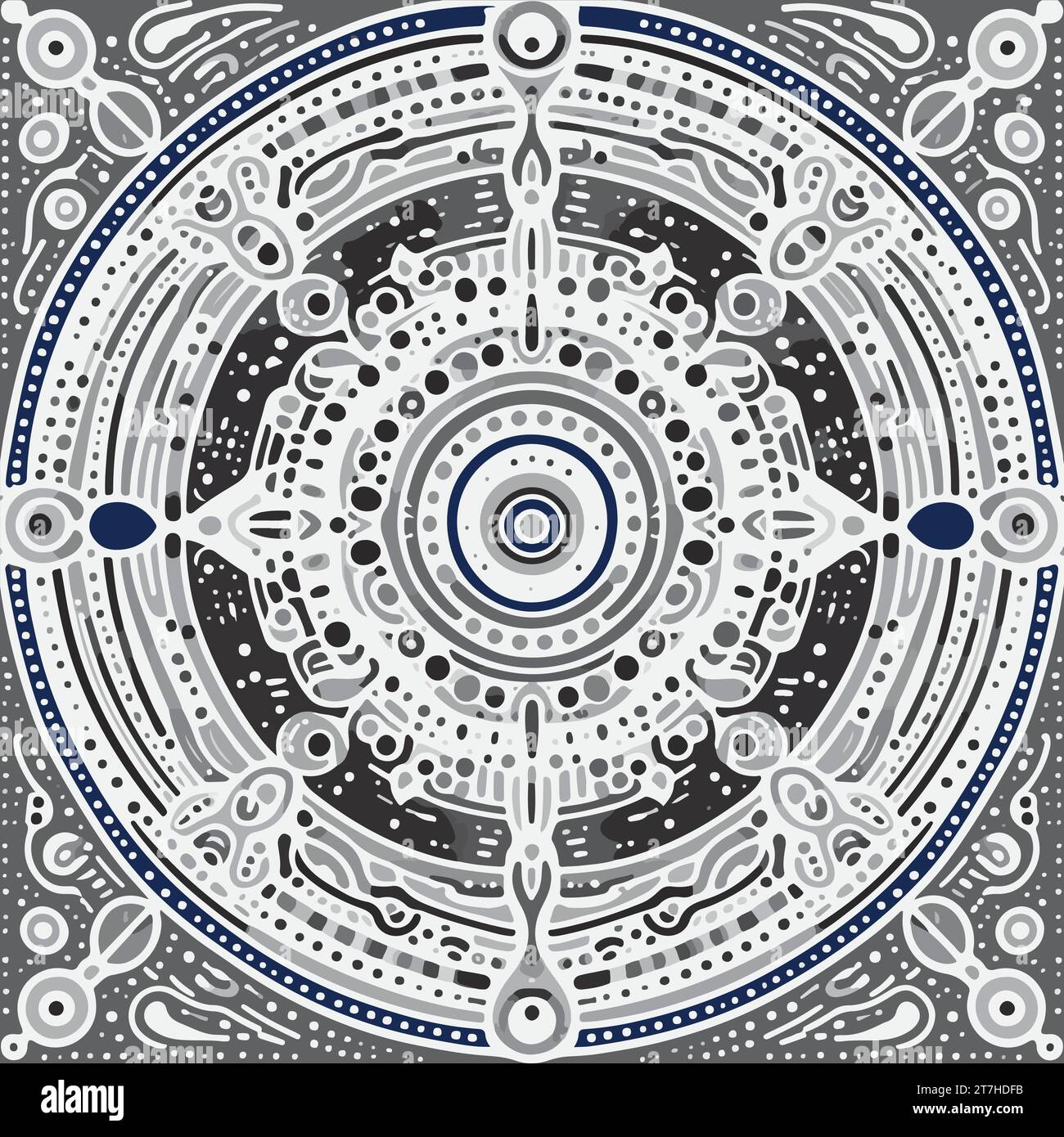 Persian art vector mandala hi-res stock photography and images - Alamy