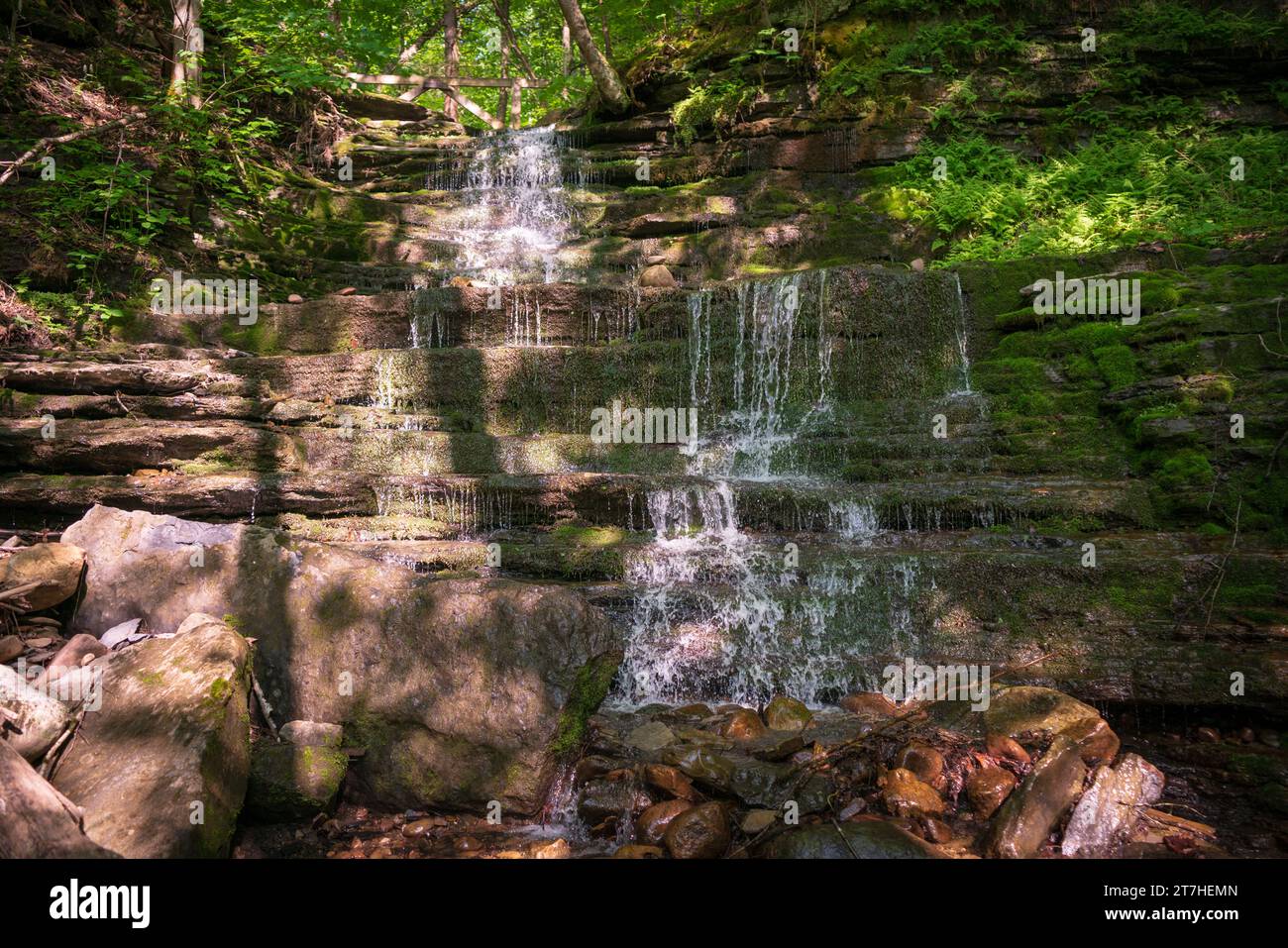 Buttermilk Falls State Park, New York Stock Photo Alamy
