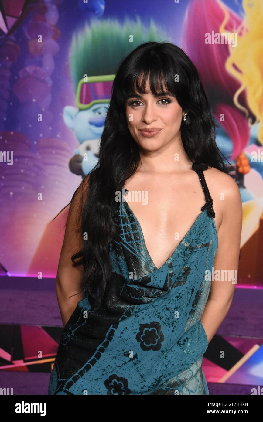 Los Angeles, California, USA 15th November 2023 Singer Camila Cabello ...