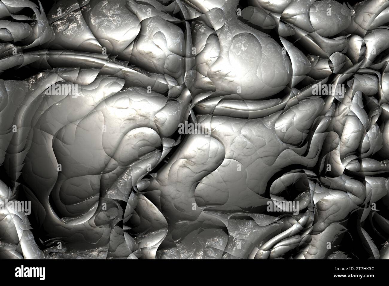alien surface metallic background Stock Photo - Alamy