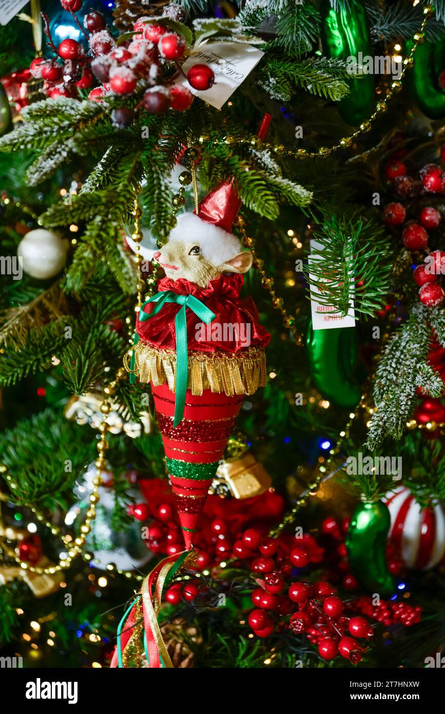 new year 2024 holidays christmas decorations Stock Photo - Alamy