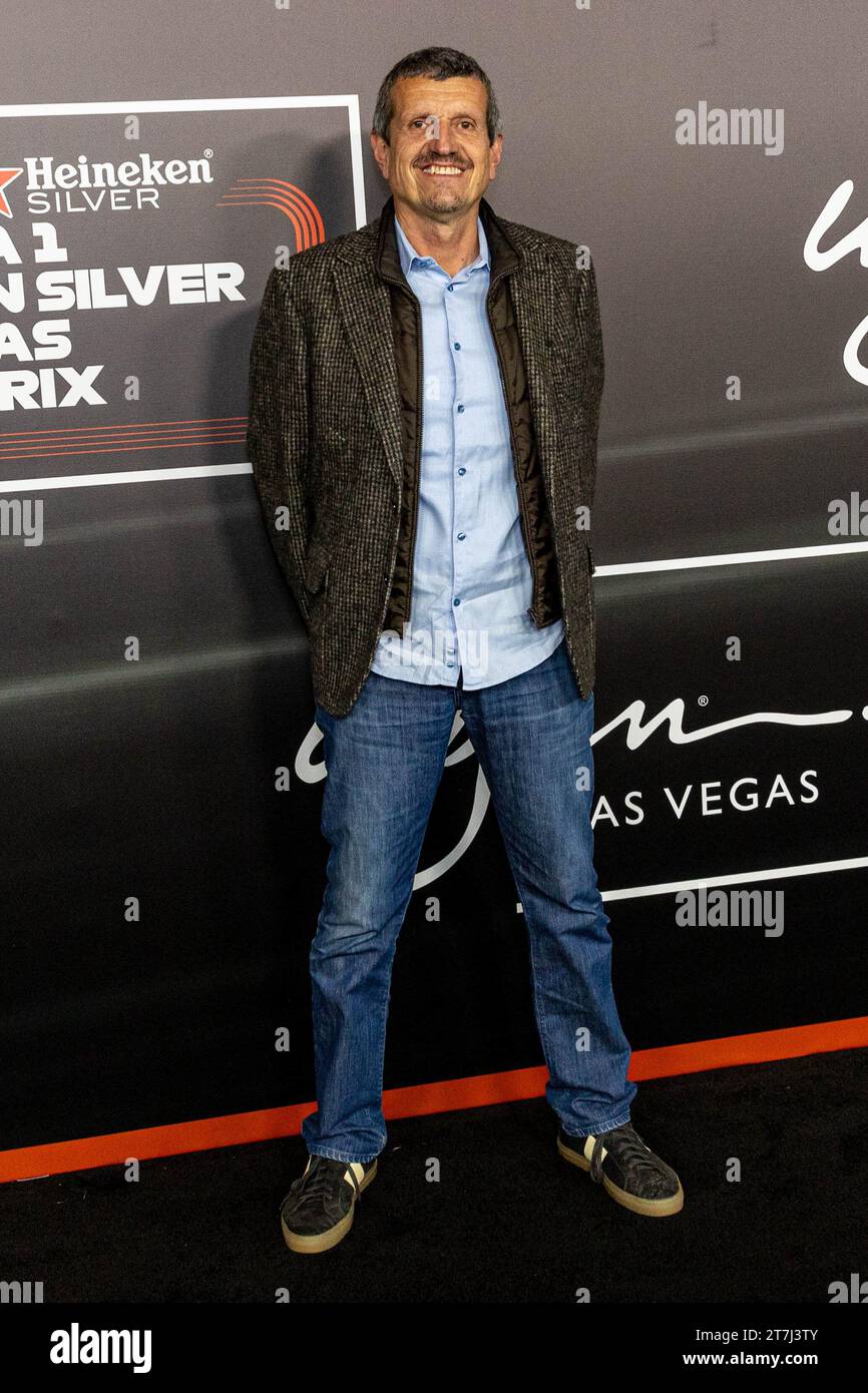 Las Vegas, USA. 15th Nov, 2023. Guenther Steiner, Haas Team Principal
