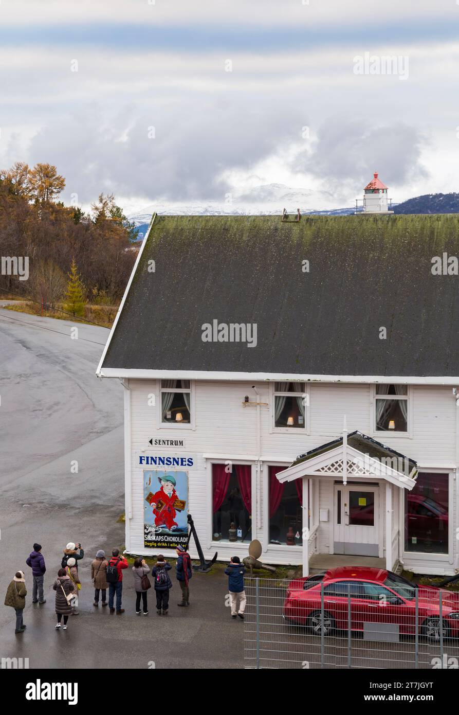 at Finnsnes, Norway, Scandinavia, Europe in October Stock Photo