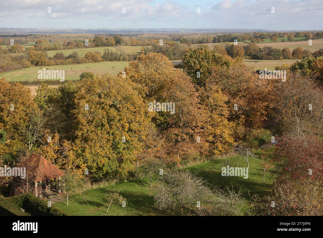 Sissinghurst Gardens Stock Photo