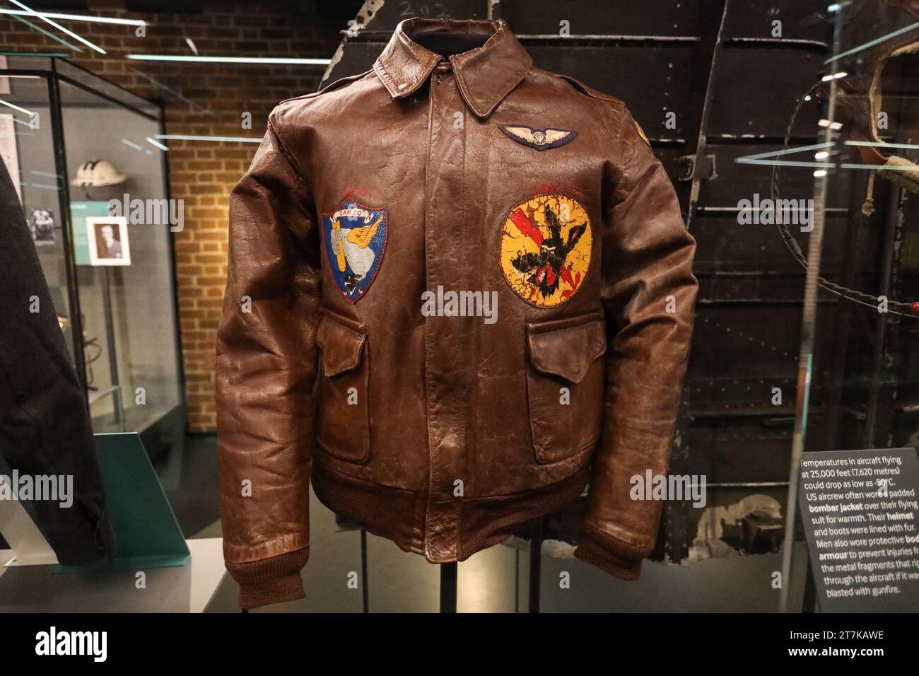 Ray Manchester Captain Man Costume Leather Jacket - Vintage Jacket