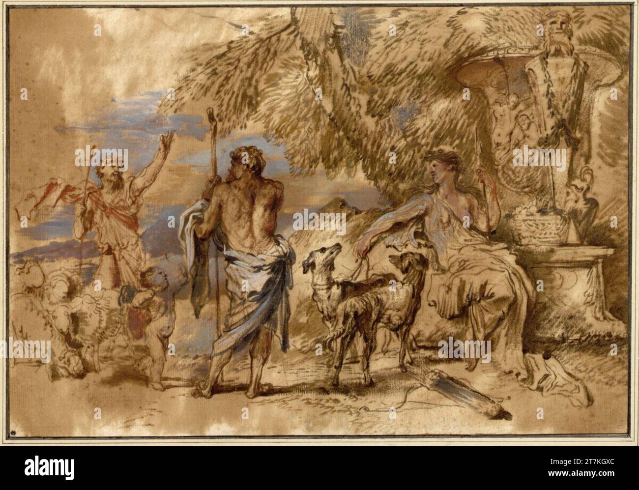 Left two shepherds see hi-res stock photography and images - Alamy