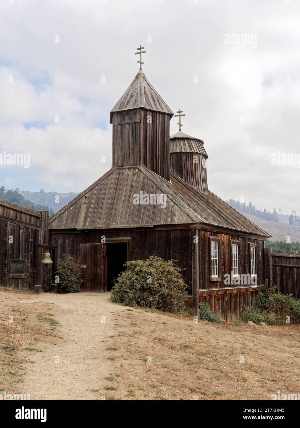 Fort Ross lies north of Jenner and was established by the Russian