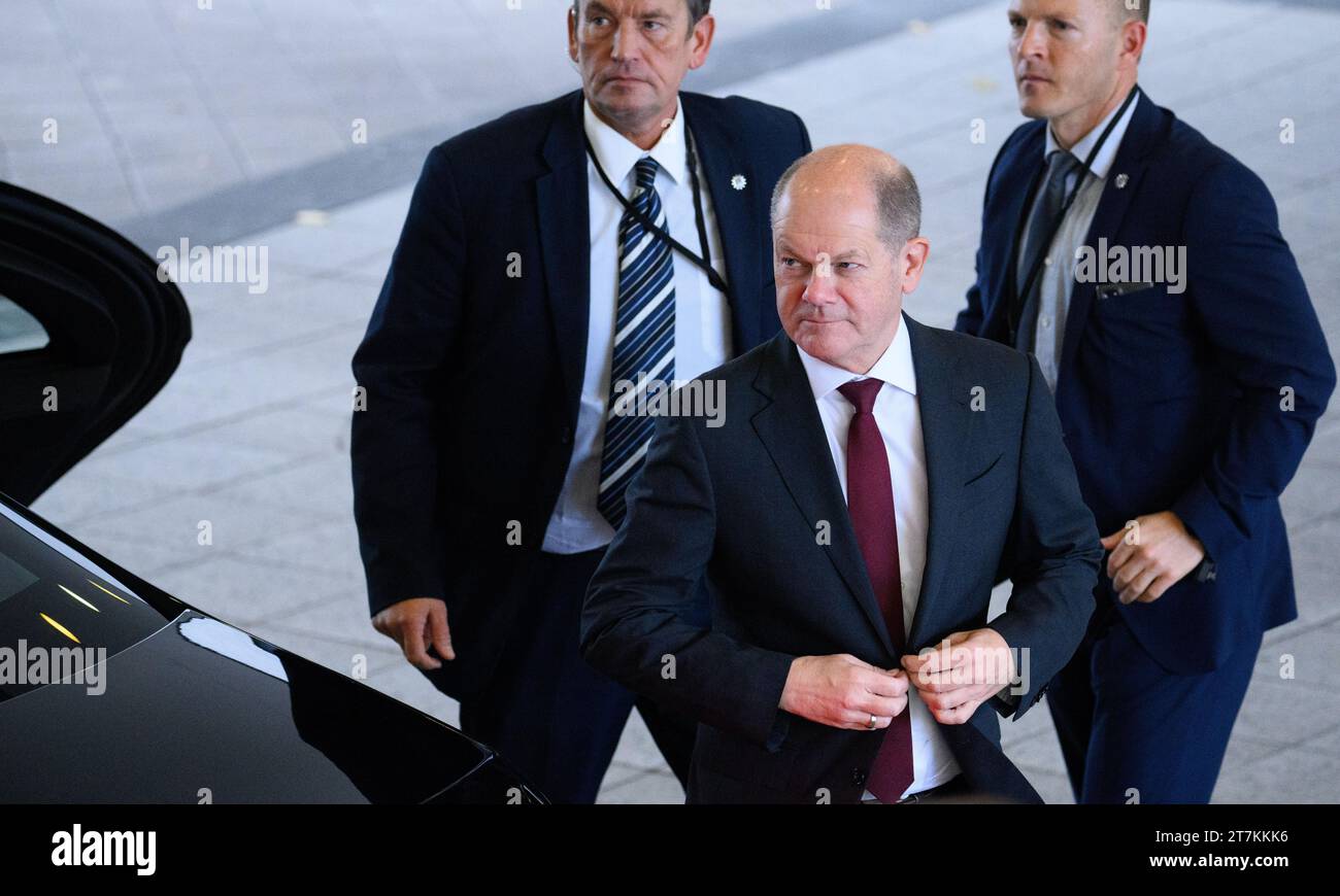 Berlin, Germany. 16th Nov, 2023. Federal Chancellor Olaf Scholz (spd 