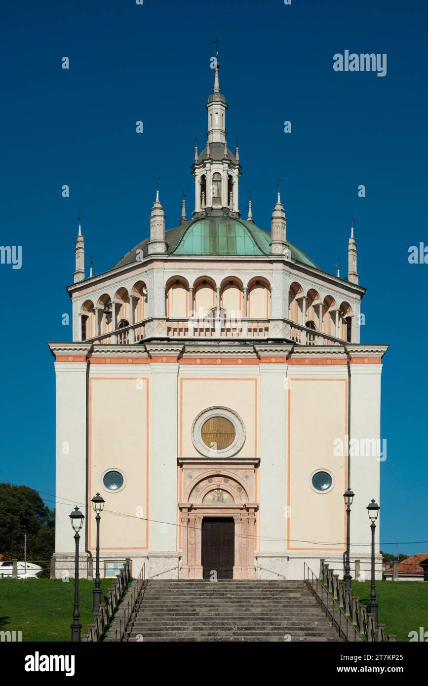 Chiesa Del Santissimo Nome Di Maria Italy, Lombardy, Crespi d'Adda, World Heritage Site, Worker Village