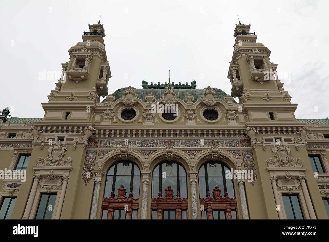 Monte Carlo Opera House in Monaco Stock Photo Alamy